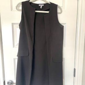 Jules & Leopold Long No Sleeve Blazer